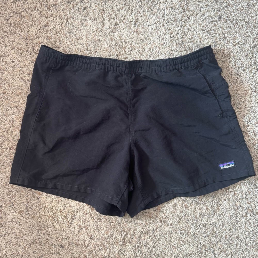 Patagonia Women's Black Baggies Shorts 5"